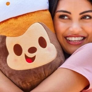 Disney Munchlings Plush Large 16" Iced Cookie Latte Mickey New With Tags